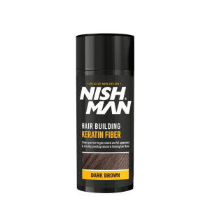 Nishman Hair Building Keratin Fiber - Dark Brown