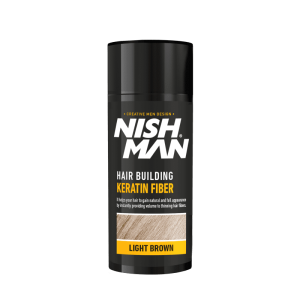 Nishman Hair Building Keratin Fiber - Light Brown
