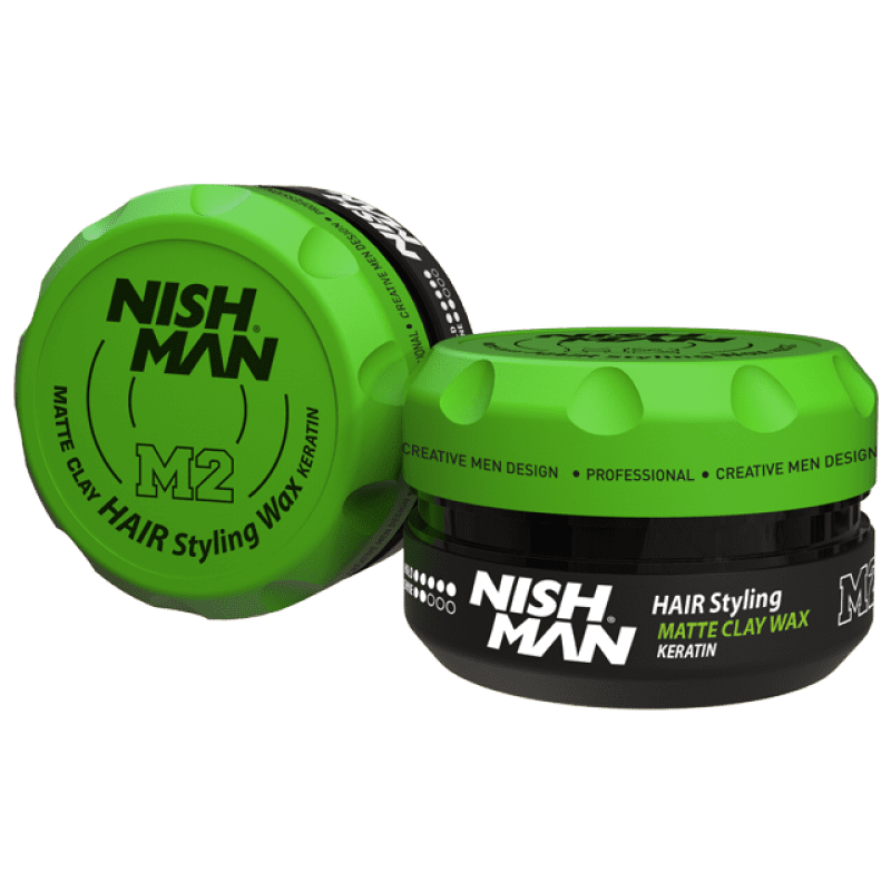 Nishman M2 Matte Keratin Clay Wax